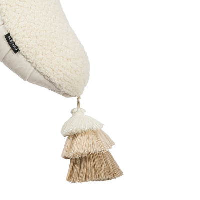 La Maman Wedge - Asparagus Boucle (In Stock)