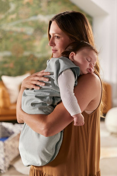 DockATot Sleep Bag, 0-6 months, Tog 1.0 - Marine Chambray (In Stock)