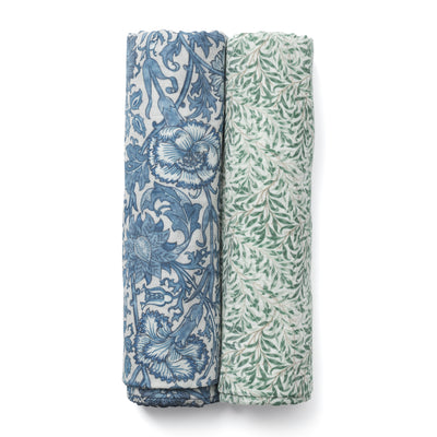 DockATot Swaddle - Pink & Rose / Willow Boughs (In Stock)