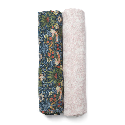 DockATot Swaddle - Brer Rabbit / Strawberry Thief (In Stock)