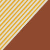 DockATot Swaddle - Golden Stripe / Pumpkin Spice (In Stock)