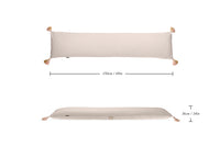 Cosset Body Pillow – Sand Chambray (In Stock)