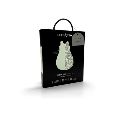 DockATot Sleep Bag, 6-18 months, Tog 1.0 - Willow Boughs / Smoke Green (In Stock)