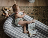 Grand Dock - Stone Gingham