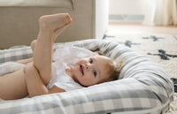 Grand Dock - Stone Gingham