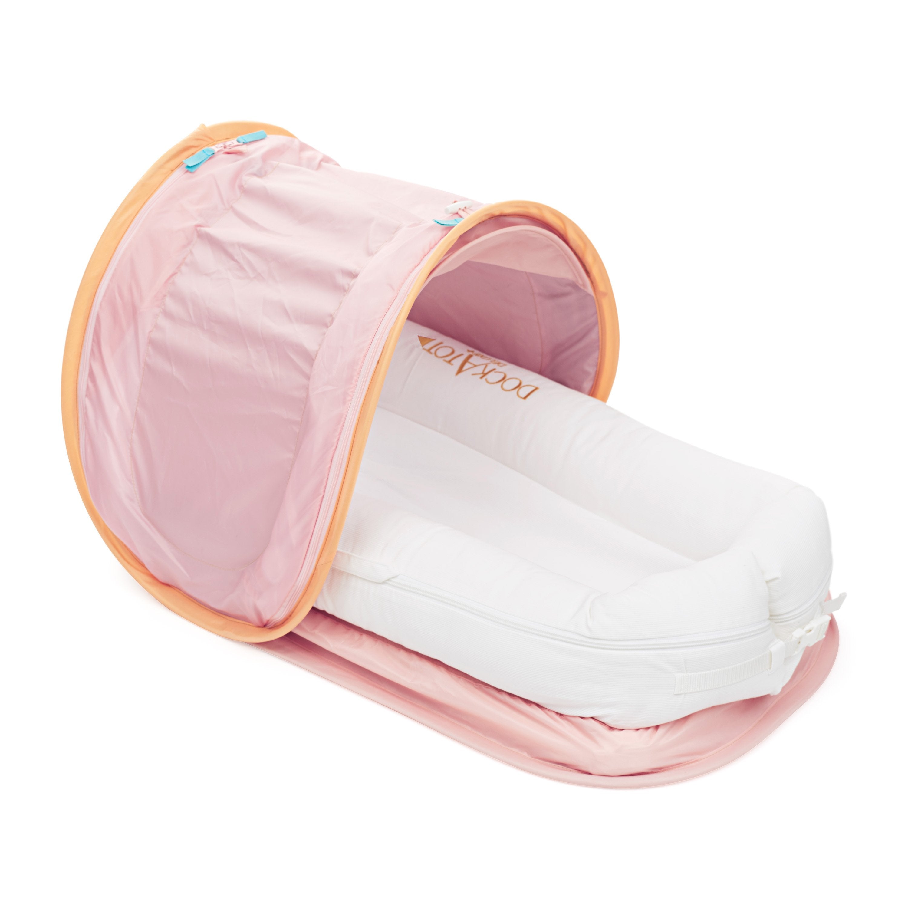 DockATot Deluxe+ Dock ピンク 0-8ヶ月 Cabana Kit for Deluxe+ Dock (Dock not included) - Rose (In Stock